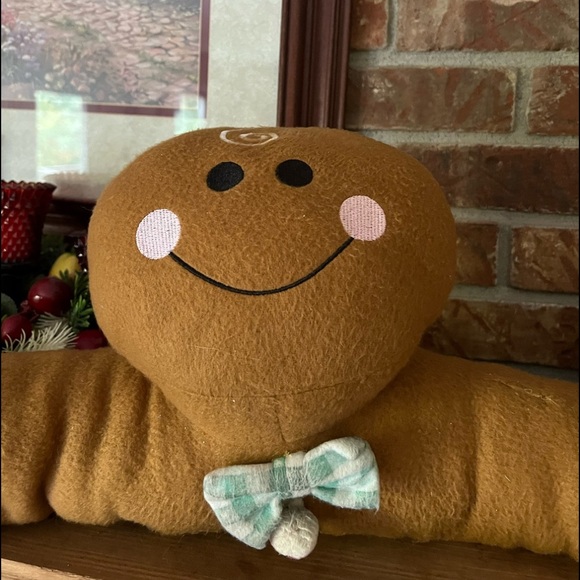Rare Vintage Large Gingerbread Man 3 Foot Decor - Picture 7 of 9